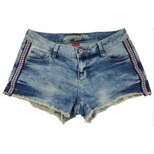Arizona Women's Sexy Jean Shorts Cut-off Frayed